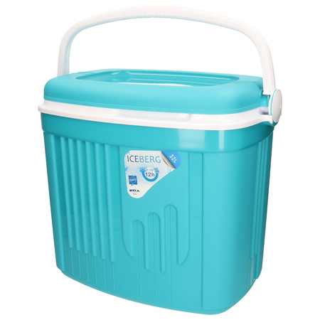Eda Iceberg cool box - 32 liters - plastic - blue - 47 x 33 x 42 cm