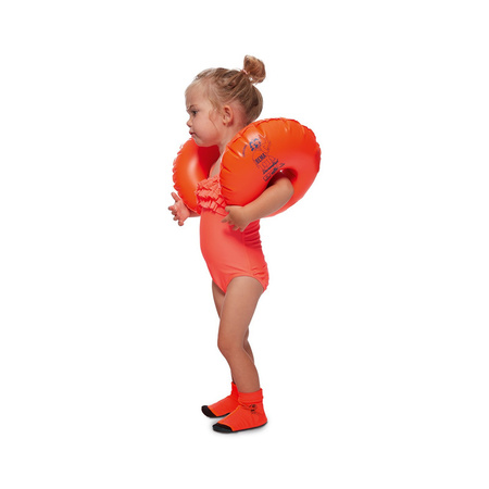 Oranje zwembadsokken voor kinderen maat 24-27
