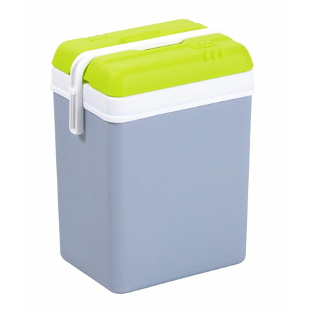 Eda Promotion cool box - 15 liters - plastic - grey - 30 x 22 x 39 cm