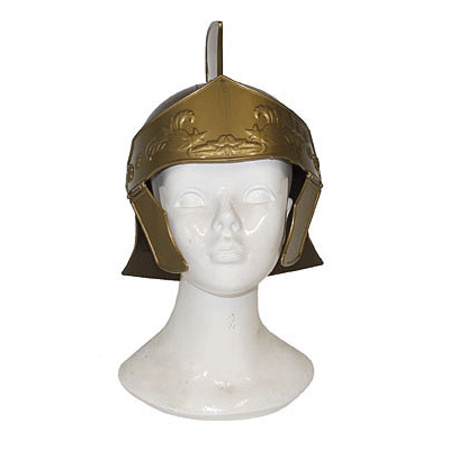 Spartaanse helm goudkleurig