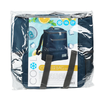 Cooling bag Backpack - 23 x 15 x 36 cm - 2 compartiments - blue