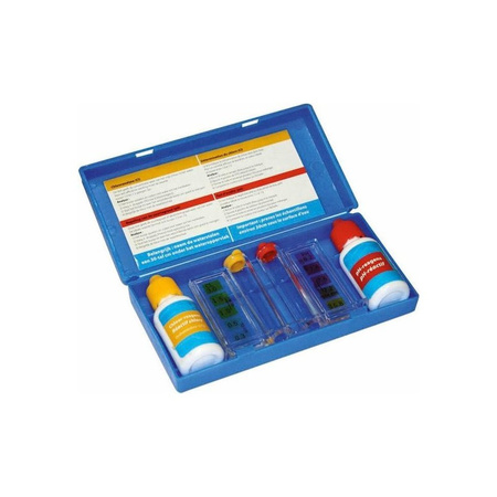Swimming pool tester set PH and chlorine content